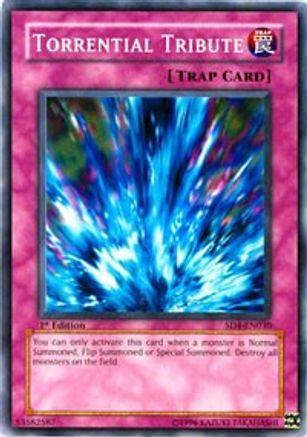 Torrential Tribute [SD4-EN030] - Structure Deck: Fury from the Deep 1st Edition - Common / Short Print - Trinity Hobby