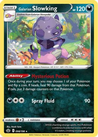 Galarian Slowking (098/198) [Sword & Shield: Chilling Reign] - Trinity Hobby