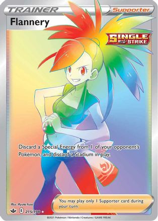 Flannery (215/198) [Sword & Shield: Chilling Reign] - Trinity Hobby
