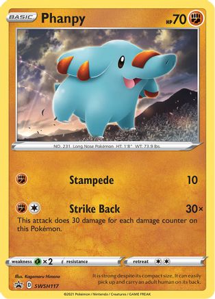 Phanpy (SWSH117) [Sword & Shield: Black Star Promos] - Trinity Hobby