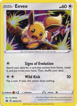 Eevee (SWSH118) [Sword & Shield: Black Star Promos] - Trinity Hobby