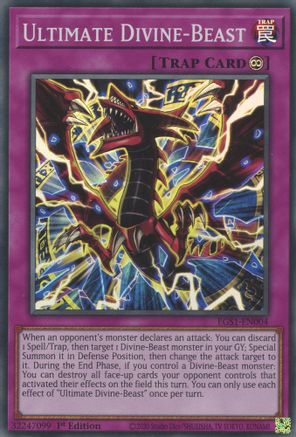 Ultimate Divine-Beast [EGS1-EN004] Super Rare - Trinity Hobby