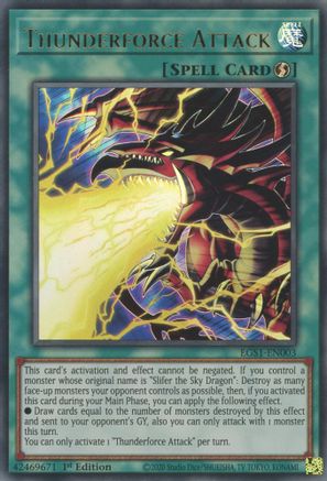 Thunderforce Attack [EGS1-EN003] Ultra Rare - Trinity Hobby