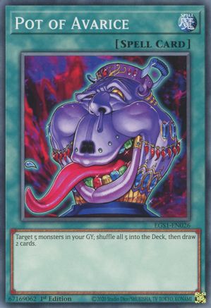 Pot of Avarice [EGS1-EN026] Common - Trinity Hobby