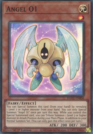 Angel O1 [EGO1-EN006] Super Rare - Trinity Hobby