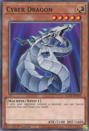 Cyber Dragon [EGO1-EN009] Common - Trinity Hobby