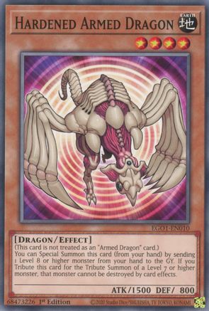Hardened Armed Dragon [EGO1-EN010] Common - Trinity Hobby