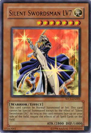 Silent Swordsman LV7 [WC5-EN001] Ultra Rare - Trinity Hobby