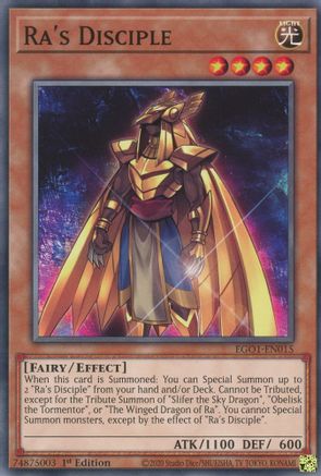 Ra's Disciple [EGO1-EN015] Common - Trinity Hobby