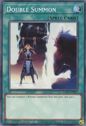 Double Summon [EGO1-EN027] Common - Trinity Hobby