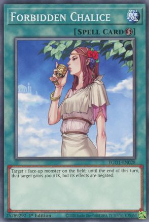 Forbidden Chalice [EGO1-EN028] Common - Trinity Hobby