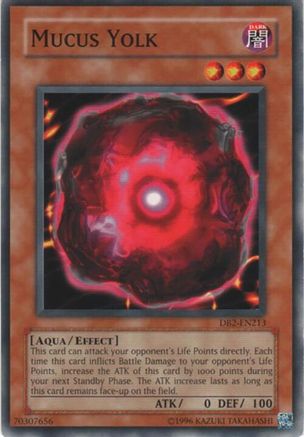 Mucus Yolk [DB2-EN213] - Dark Beginning 2 Unlimited - Common / Short Print - Trinity Hobby
