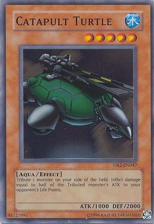 Catapult Turtle [DB2-EN047] - Dark Beginning 2 Unlimited - Super Rare - Trinity Hobby
