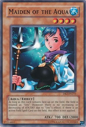 Maiden of the Aqua [DB2-EN211] - Dark Beginning 2 Unlimited - Common / Short Print - Trinity Hobby