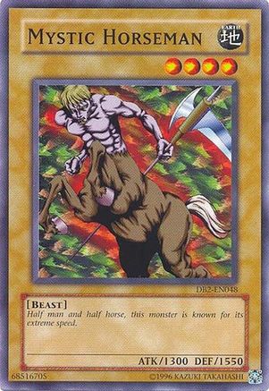 Mystic Horseman [DB2-EN048] - Dark Beginning 2 Unlimited - Common / Short Print - Trinity Hobby