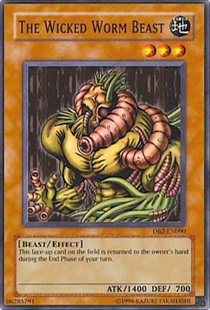 The Wicked Worm Beast [DB2-EN090] Common - Trinity Hobby