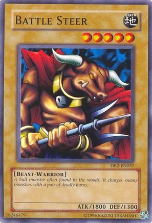 Battle Steer [DB2-EN037] - Dark Beginning 2 Unlimited - Common / Short Print - Trinity Hobby