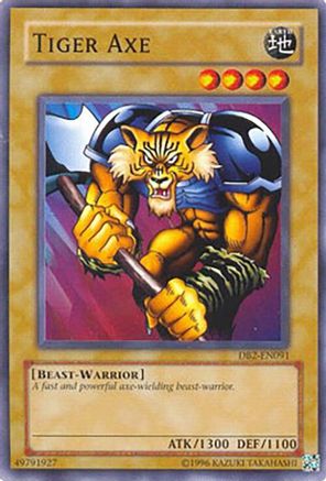 Tiger Axe [DB2-EN091] Common - Trinity Hobby