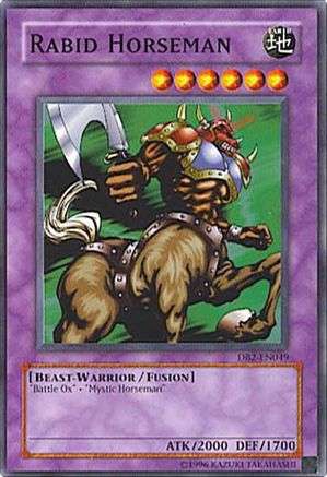 Rabid Horseman [DB2-EN049] - Dark Beginning 2 Unlimited - Common / Short Print - Trinity Hobby