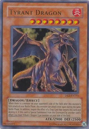 Tyrant Dragon [DB2-EN151] Ultra Rare - Trinity Hobby