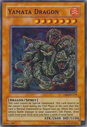 Yamata Dragon [DB2-EN179] Super Rare - Trinity Hobby
