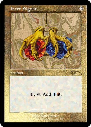Izzet Signet (Foil Etched) (SLD-293) - [Secret Lair Drop Series] Foil - Trinity Hobby