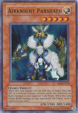 Airknight Parshath [DB2-EN173] Super Rare - Trinity Hobby