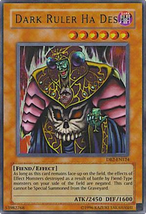 Dark Ruler Ha Des [DB2-EN124] Ultra Rare - Trinity Hobby