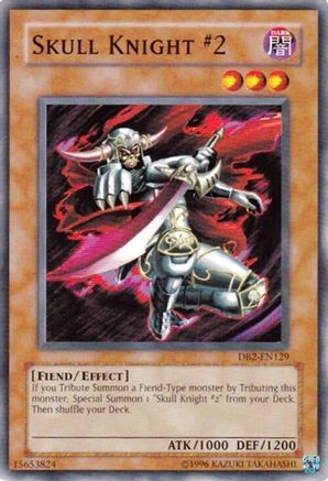 Skull Knight #2 [DB2-EN129] - Dark Beginning 2 Unlimited - Common / Short Print
