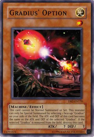 Gradius' Option [DB2-EN170] - Dark Beginning 2 Unlimited - Common / Short Print - Trinity Hobby