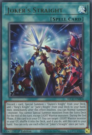 Joker's Straight (Ultra Rare) [KICO-EN004] Ultra Rare - Trinity Hobby