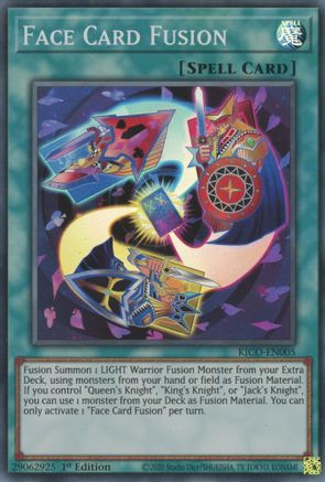 Face Card Fusion (Super Rare) [KICO-EN005] Super Rare - Trinity Hobby