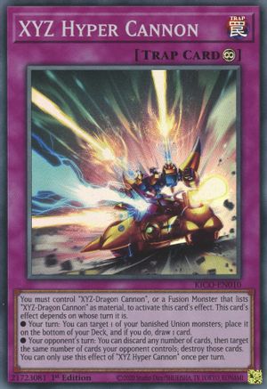 XYZ Hyper Cannon (Super Rare) [KICO-EN010] Super Rare - Trinity Hobby