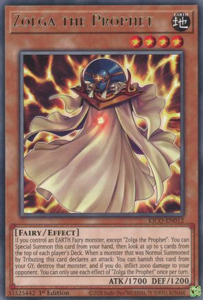 Zolga the Prophet (Rare) [KICO-EN012] Rare - Trinity Hobby