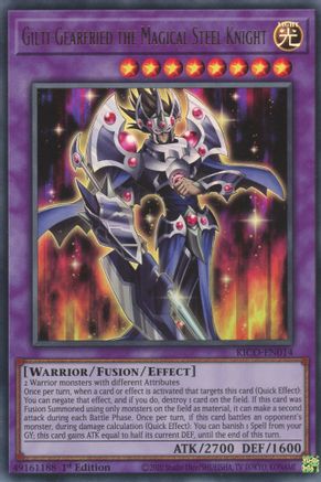 Gilti-Gearfried the Magical Steel Knight (Ultra Rare) [KICO-EN014] Ultra Rare - Trinity Hobby