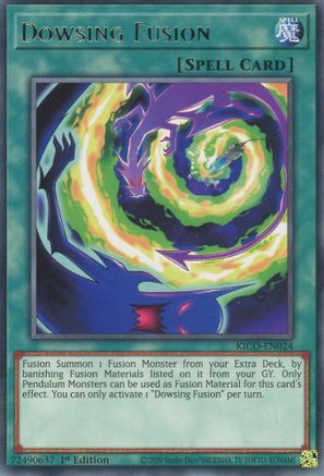 Dowsing Fusion (Rare) [KICO-EN024] Rare - Trinity Hobby