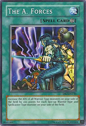The A. Forces [DB2-EN146] - Dark Beginning 2 Unlimited - Common / Short Print - Trinity Hobby
