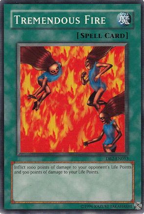 Tremendous Fire [DB2-EN053] - Dark Beginning 2 Unlimited - Common / Short Print - Trinity Hobby