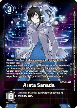 Arata Sanada [BT5-090] (Promo Buy-A-Box) [Battle of Omni Promos] 