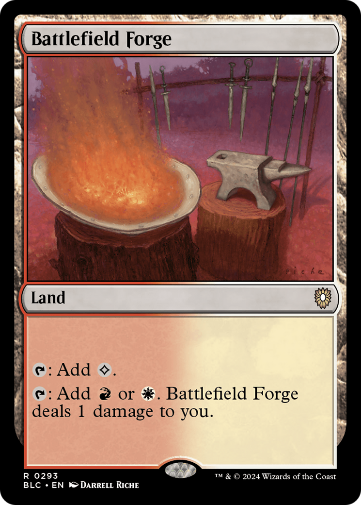 Battlefield Forge [Bloomburrow Commander] - Trinity Hobby