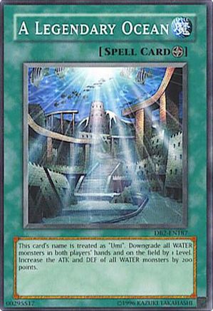 A Legendary Ocean [DB2-EN187] - Dark Beginning 2 Unlimited - Common / Short Print - Trinity Hobby