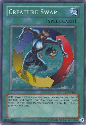 Creature Swap [DB2-EN190] Super Rare - Trinity Hobby