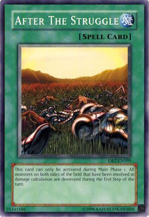 After the Struggle [DB2-EN195] - Dark Beginning 2 Unlimited - Common / Short Print - Trinity Hobby