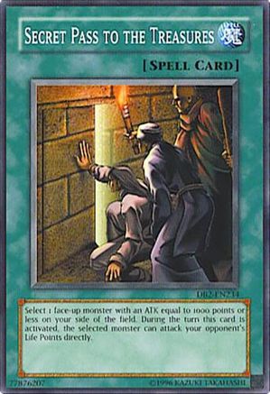 Secret Pass to the Treasures [DB2-EN234] - Dark Beginning 2 Unlimited - Common / Short Print - Trinity Hobby