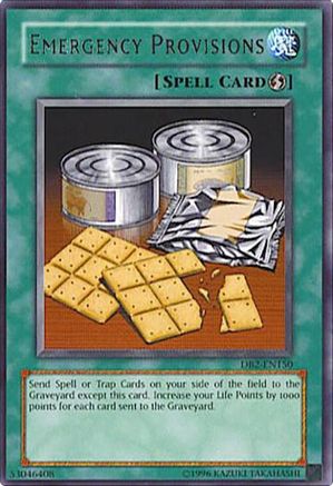 Emergency Provisions [DB2-EN150] - Dark Beginning 2 Unlimited - Rare - Trinity Hobby