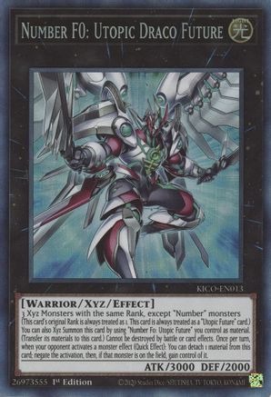 Number F0: Utopic Draco Future (Collector's Rare) [KICO-EN013] Collector's Rare - Trinity Hobby