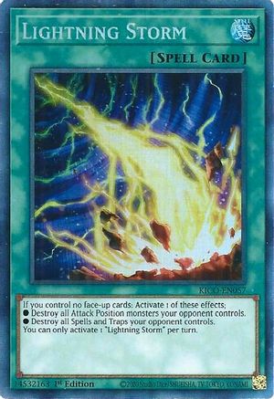 Lightning Storm (Collector's Rare) [KICO-EN057] Collector's Rare - Trinity Hobby