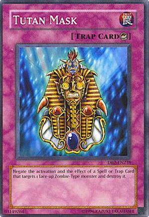 Tutan Mask [DB2-EN238] - Dark Beginning 2 Unlimited - Common / Short Print - Trinity Hobby
