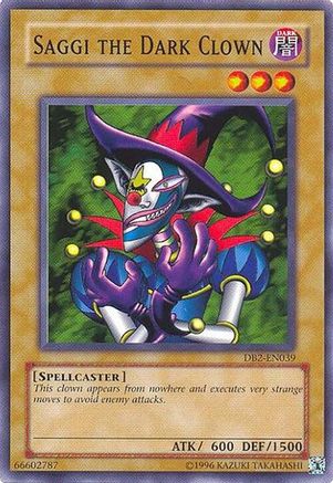 Saggi the Dark Clown [DB2-EN039] - Dark Beginning 2 Unlimited - Common / Short Print - Trinity Hobby