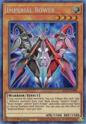 Imperial Bower (Collector's Rare) [KICO-EN003] Collector's Rare - Trinity Hobby